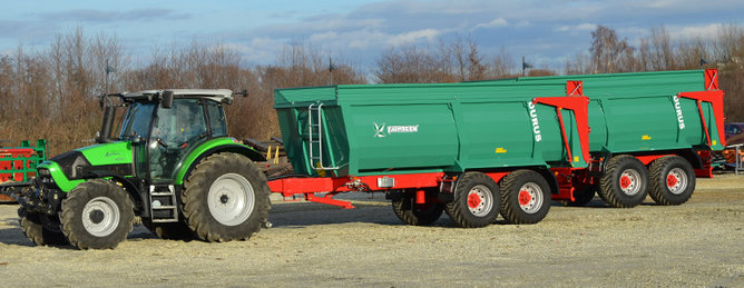 Universal-Muldenkipper DURUS 1800 von Farmtech