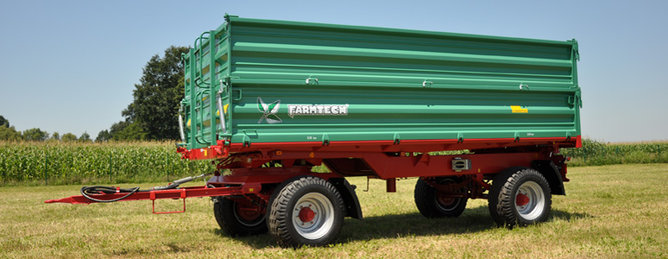 Zweiachs-Dreiseitenkipper ZDK 1100 von Farmtech